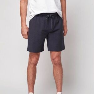 Faherty All Day Drawstring Grey Charcoal Shorts